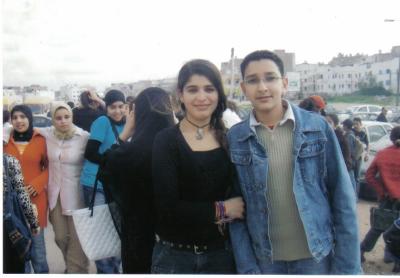 c est moi avec meryem mon amie